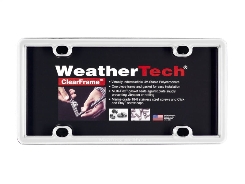 WeatherTech ClearFrame   White