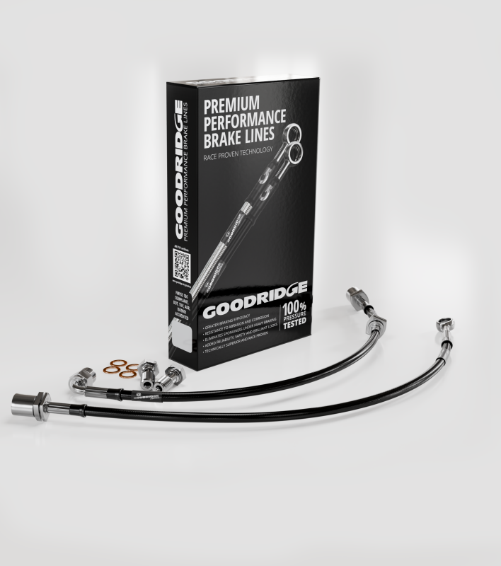 Goodridge 06 22 Lexus IS350/ISF/RCF/RC Turbo Stainless Steel Front Brake Lines