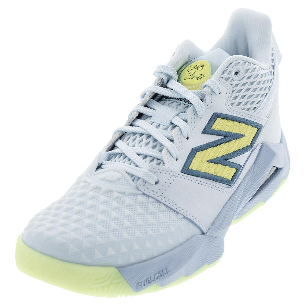 113779-DEFAULT-L NEW BALANCE Women`s Coco CG2 B Width Tennis Shoes Quarry Blue and Firefly