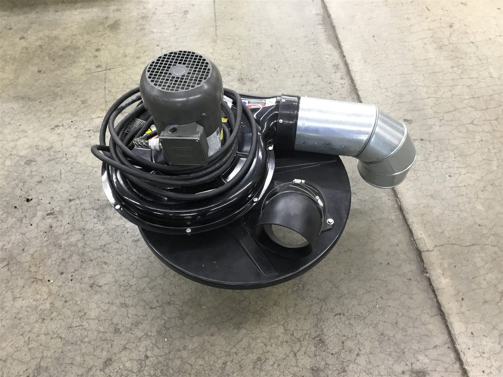 BME BEARINGS AND SURPLUS Cincinnati Fan 200S/T3 1.5Hp 208 230/460V 3Ph Drum Mount Vacuum Dust Collector