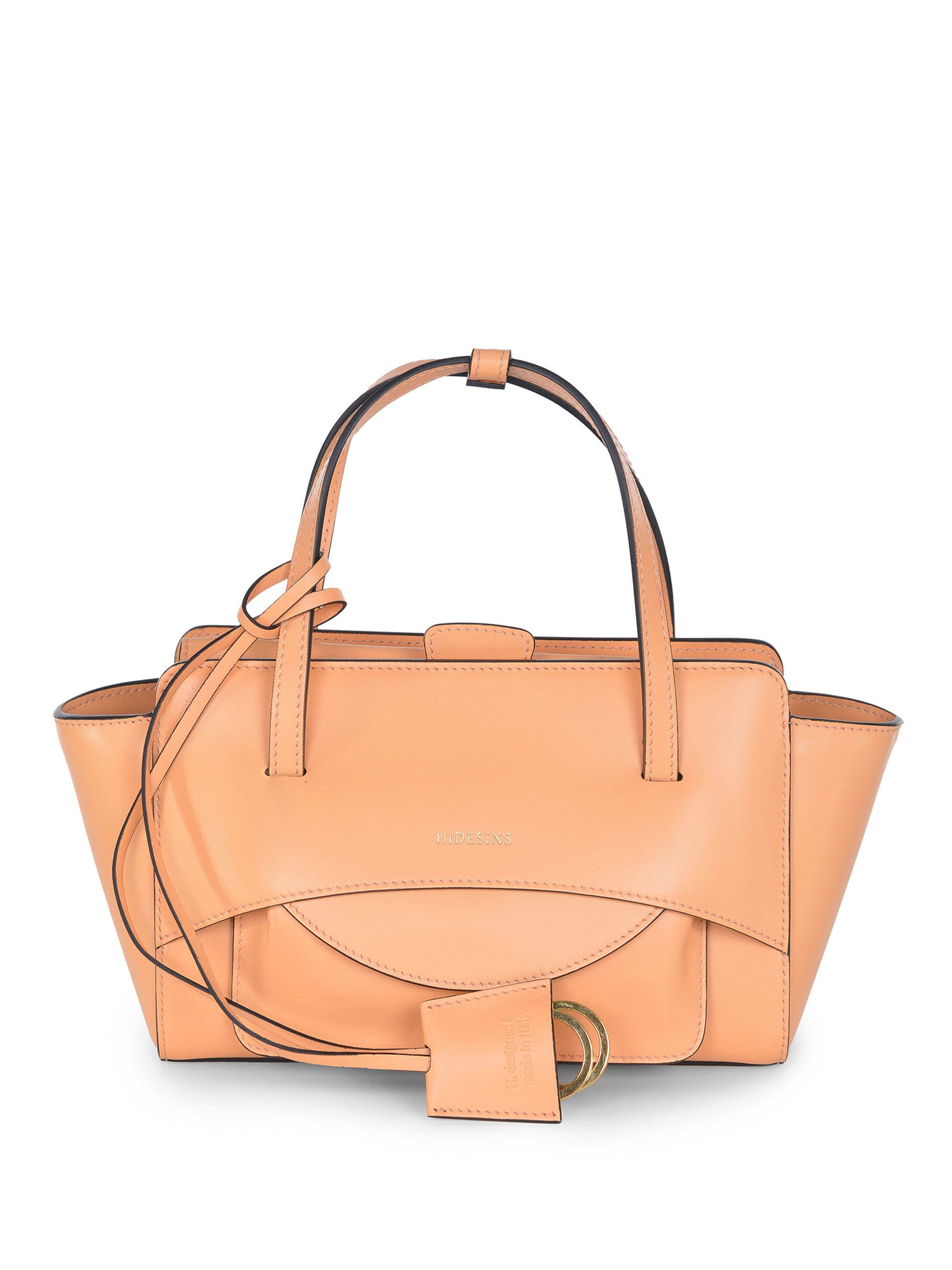 Hidesins "Flap S"Bolsa hecha de cuero.