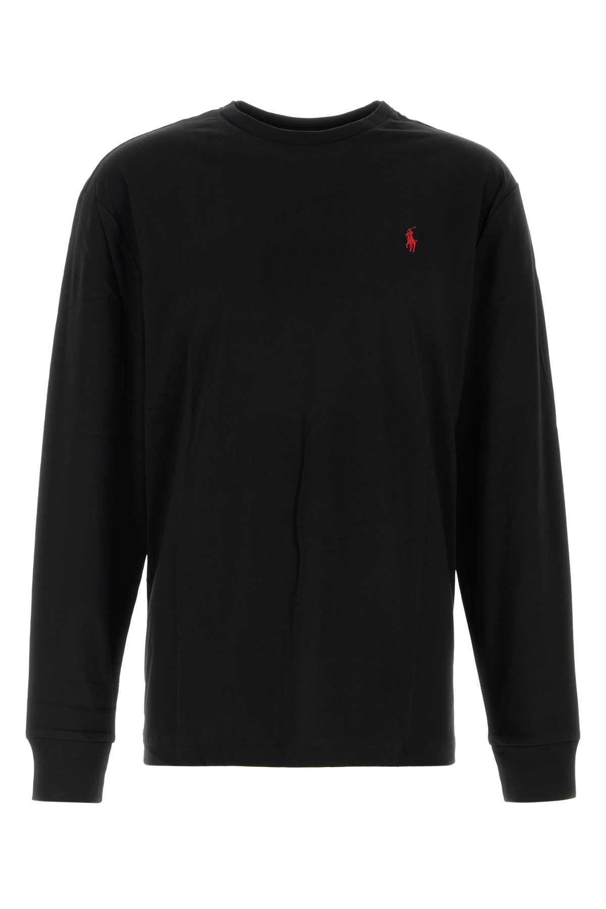 Polo Ralph Lauren Camiseta de algodón negro