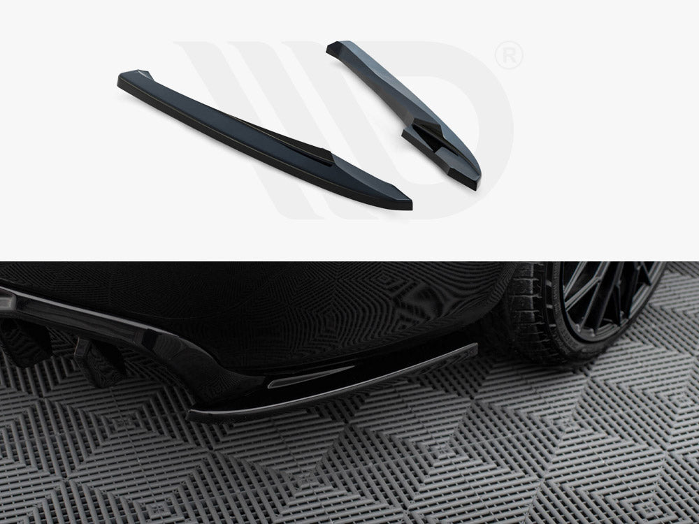 Maxton Design   Rear Side Splitters V.2 Audi A4 B8