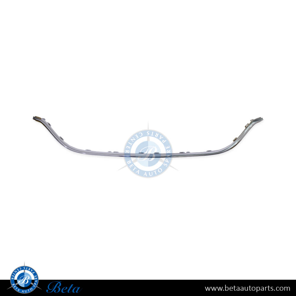 BETAAUTOPARTS Mercedes S Class W222 (2018 2020), Rear Diffuser Moulding AMG S63/S65   Chrome (Center), Taiwan, 2228853201