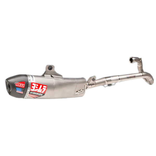 Yoshimura RS 12 Full Exhaust System (Titanium Carbon Cap) Honda CRF250R 22 23