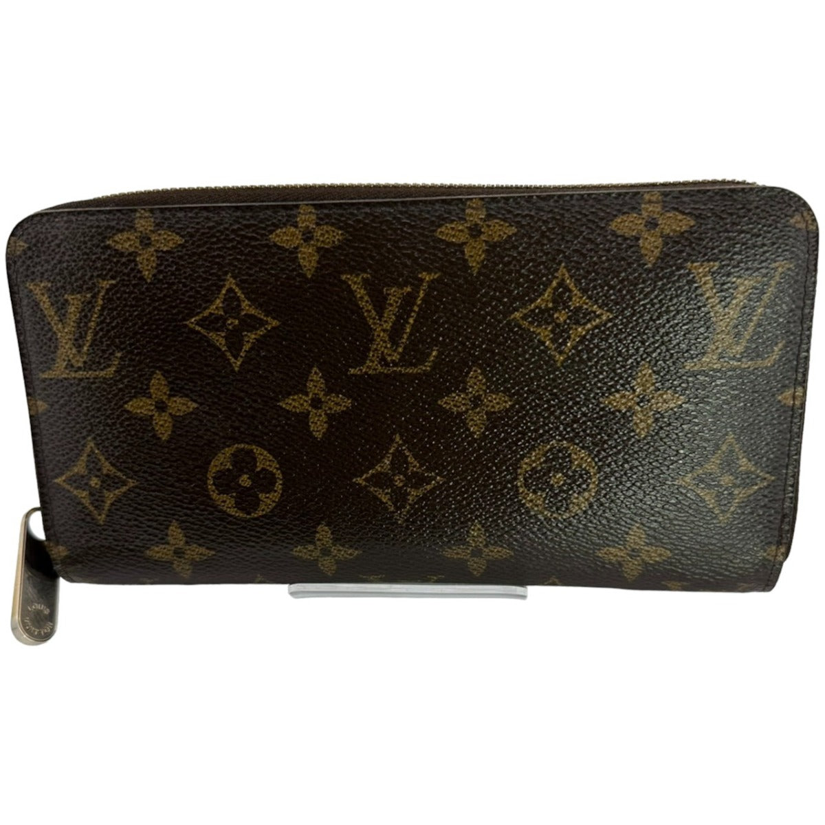 LOUIS VUITTON Long Wallet Purse M60017  Monogram canvas  leather Brown Monogram Zip Around