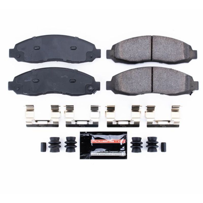 POWERSTOP Power Stop 03 04 Dodge Dakota Front Z23 Evolution Sport Brake Pads w/Hardware