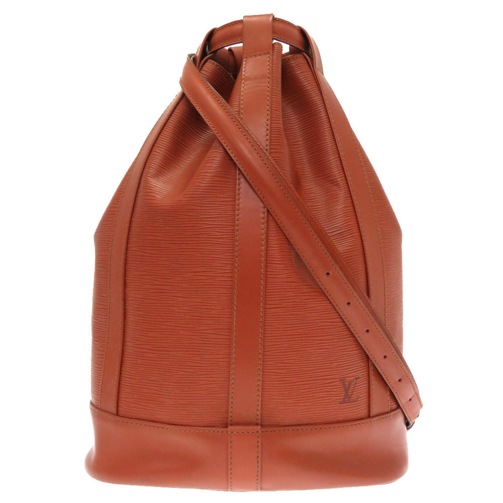 LOUIS VUITTON Shoulder Bag M52353 Epi Leather Kenya Brown Epi RandonneePM Women(Unisex) Used Authentic