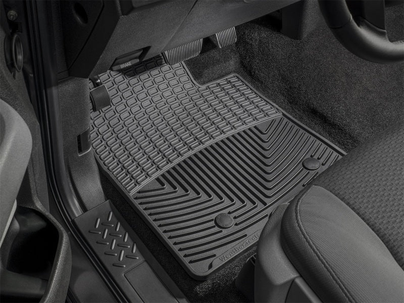 WEATHERTECH WT Rubber Mats   Front   Blk