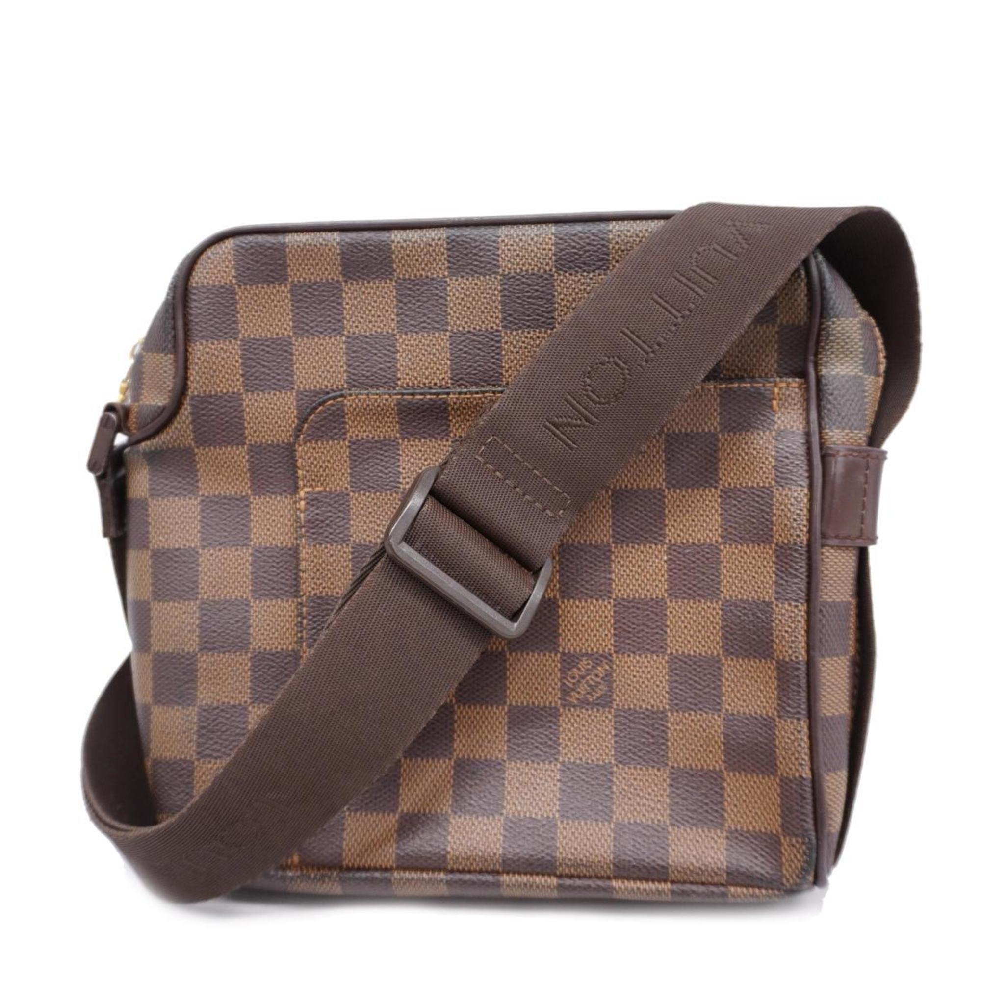 2275 Louis Vuitton Olav  Canvas Shoulder Bag (Pre Owned)