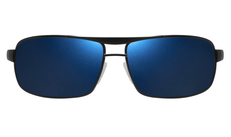DILLON OPTICS Dillon Colt Matte Black with Polarized Blue NIR Lens WF