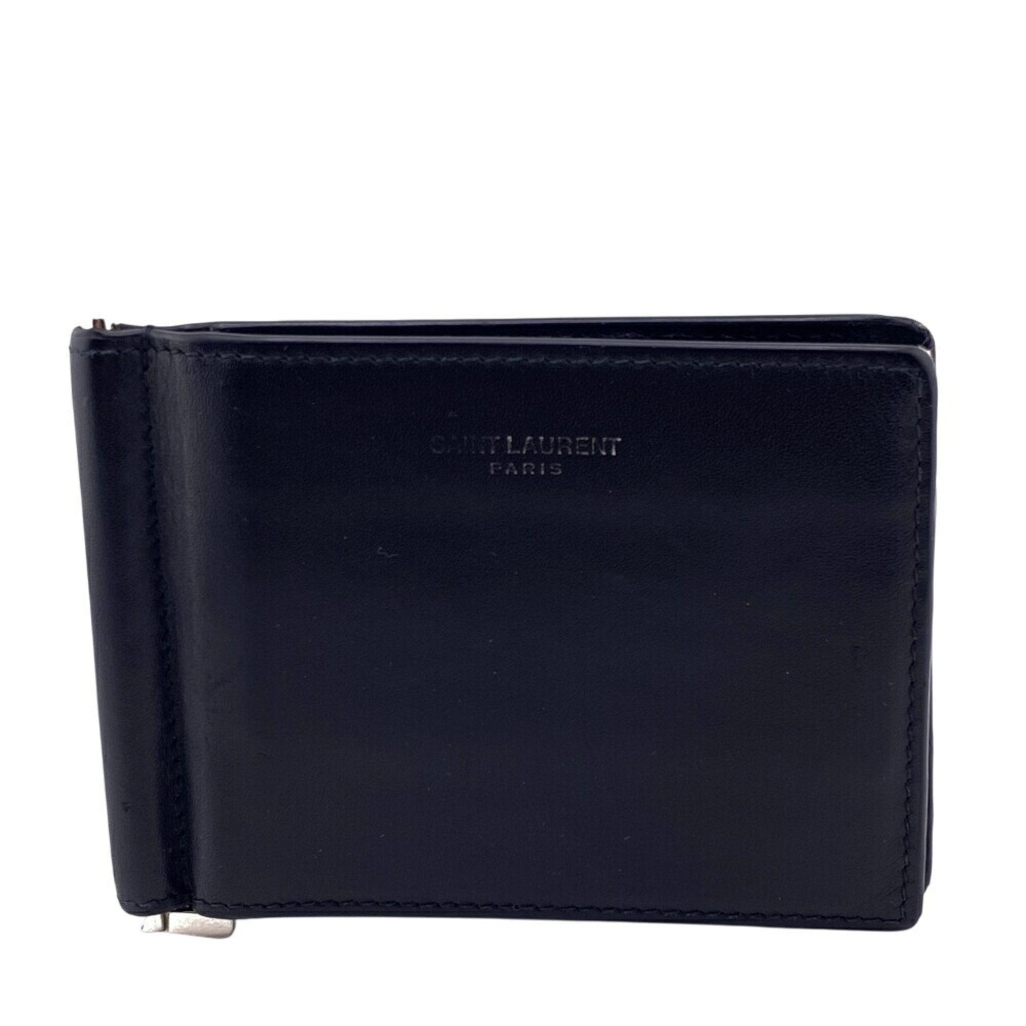2275 Saint Laurent Leather Money Clip (Pre Owned)