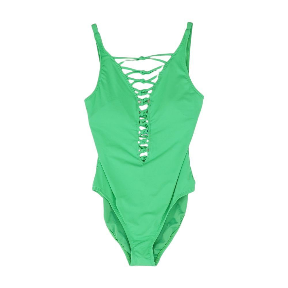 BLEU ROD BEATTIE Green Solid One Piece