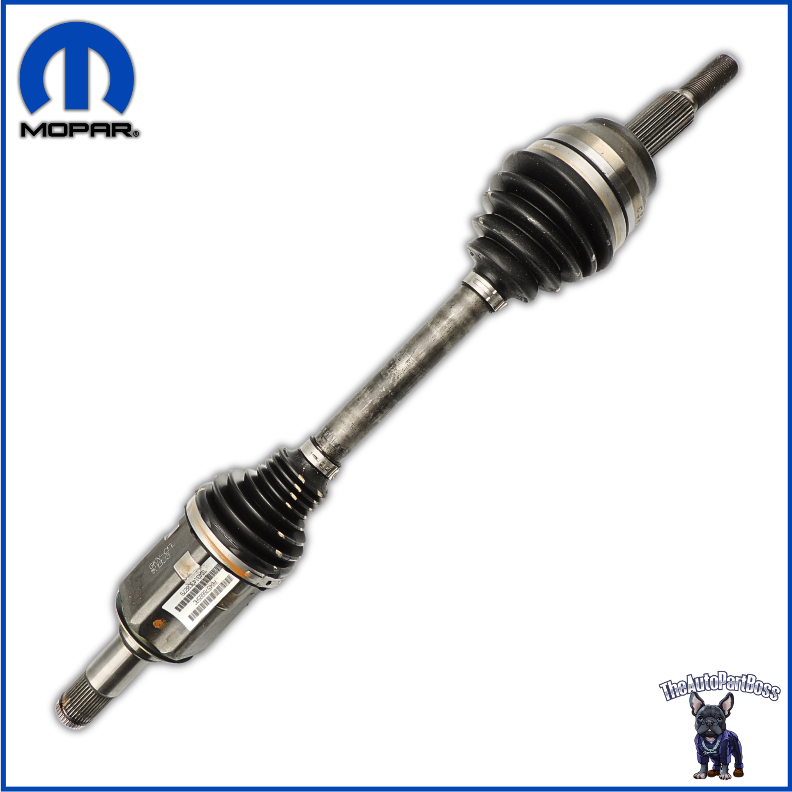 Axle Half Shaft, Left OEM Mopar 4578885AC 04578885AC