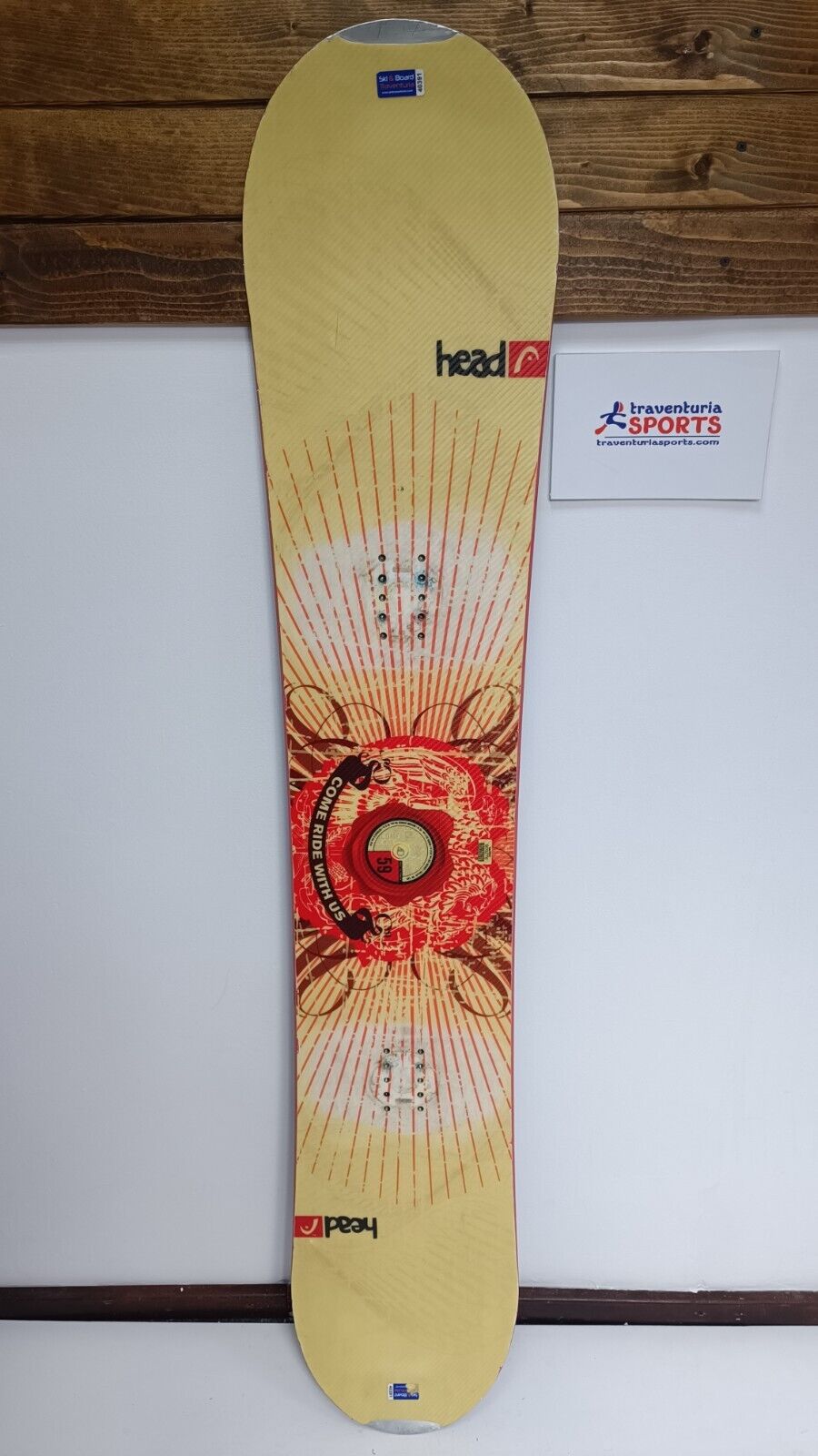 Head ROCKA 4D 159cm Snowboard CBS Sport Winter All Mountain Outdoor