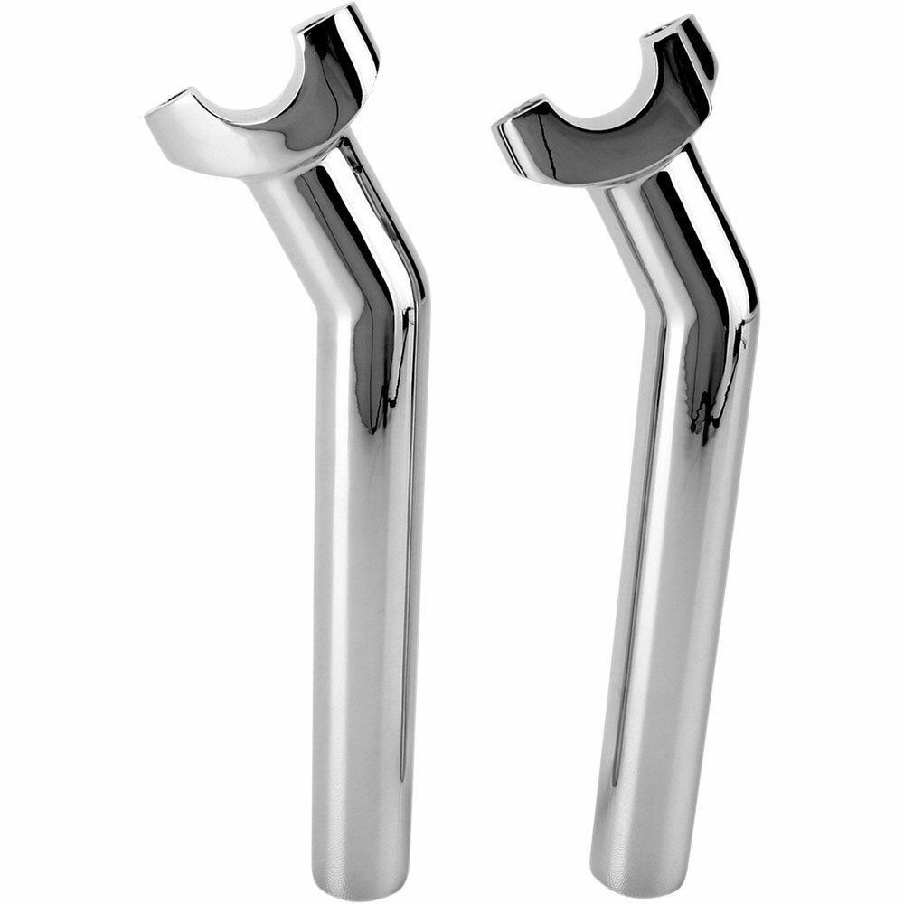 OCP PARTS WAREHOUSE Drag Specialties 8.5" Chrome Pullback Handlebar Risers for Harley Models