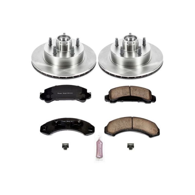 POWERSTOP Power Stop 90 97 Ford Aerostar Front Autospecialty Brake Kit