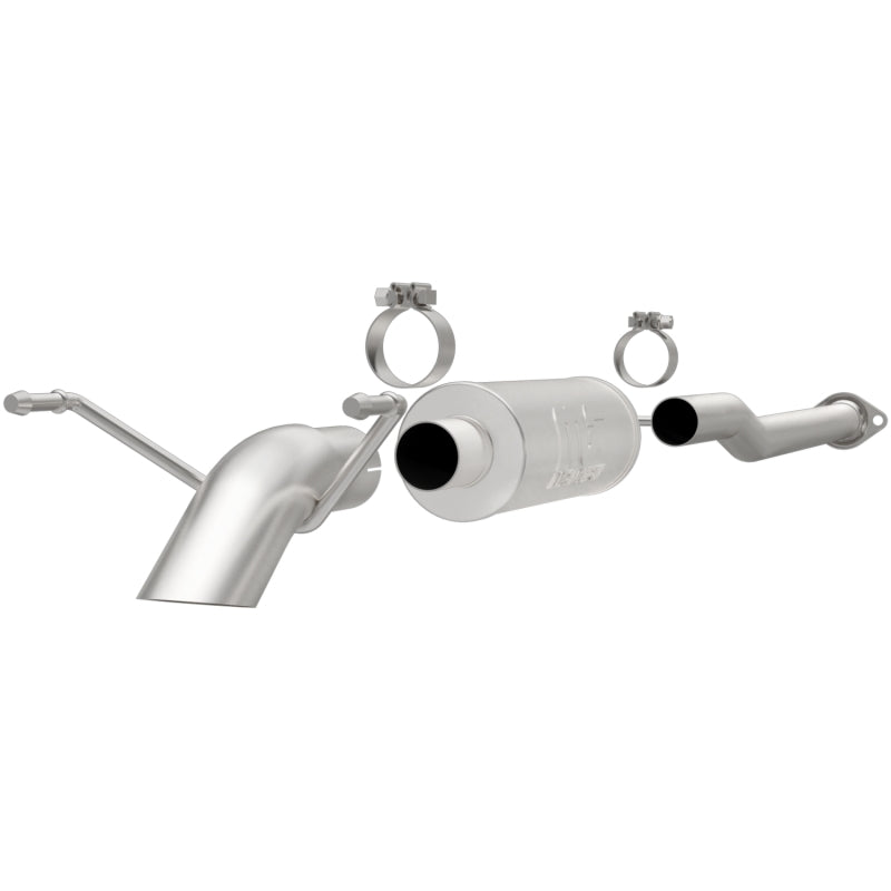 MagnaFlow 13 14 Toyota Tacoma V6 4.0L Turn Down in Front of Rear Tire SS Catback Perf Exhaust