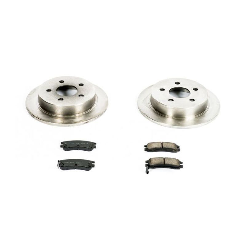 POWERSTOP Power Stop 04 05 Buick Century Rear Autospecialty Brake Kit