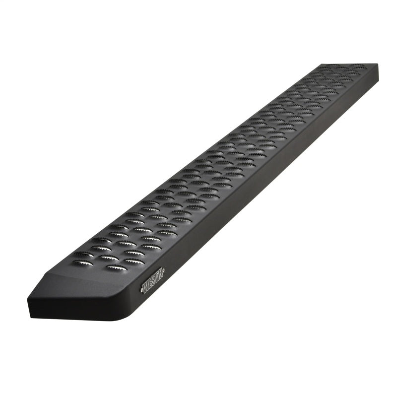 Westin Ford Transit Van 150/250/350 (Single 54in Pass Door) Grate Steps Running Boards   Tex. Blk