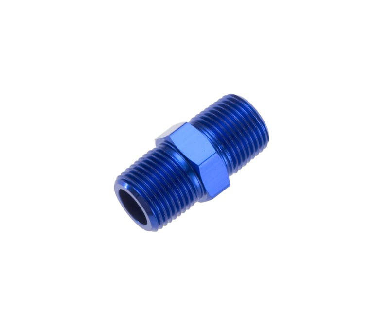 Redhorse Performance 911 06 1  06 (3/8in) NPT Male pipe union   blue