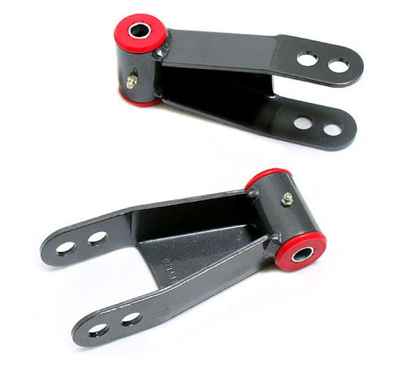 MaxTrac 04 17 Nissan Titan 2WD/4WD 2in Rear Lowering Shackles