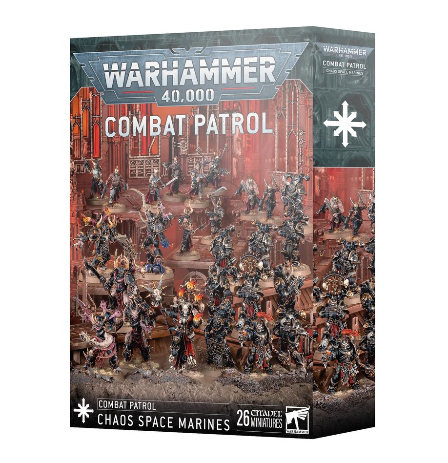 BARDS & CARDS Warhammer 40k   Combat Patrol: Chaos Space Marines