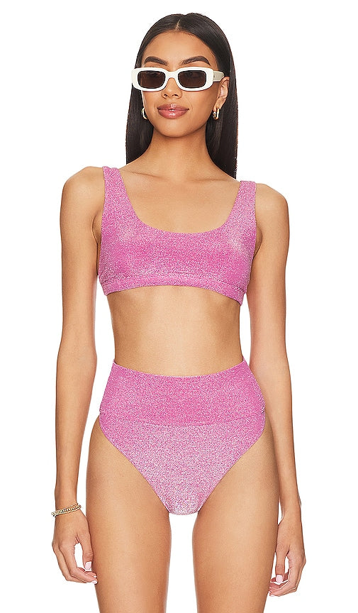 BEACH RIOT Peyton Top in Pink