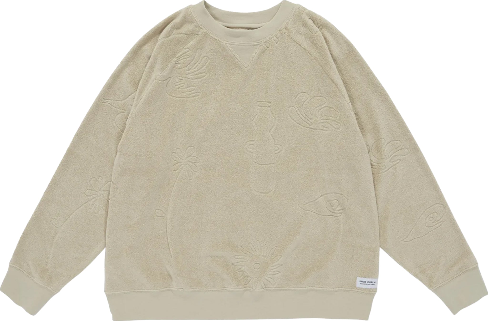 BANKS JOURNAL Ollie Crew Neck Fleece Sweater   Women's   Chandail en molleton à col rond Ollie   Femme