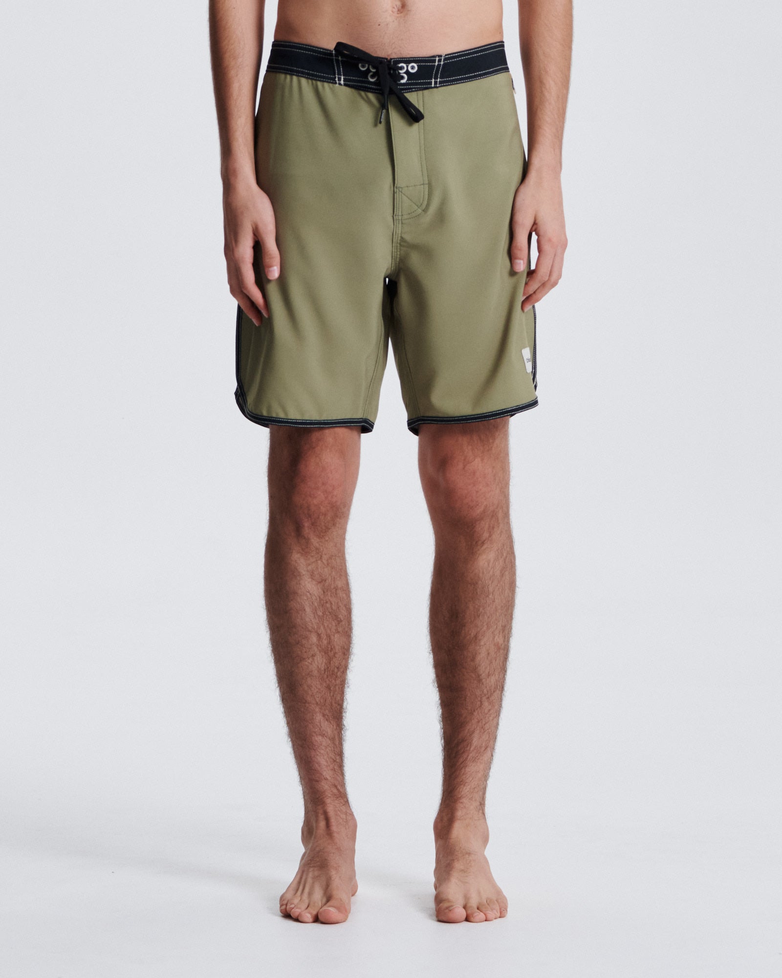 TCSS GUNNIE 20" SCALLOP BOARDSHORT   MOSS