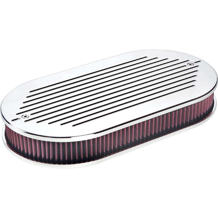 Billet Specialties Air Cleaner Assembly Dual Quad Ball Milled
