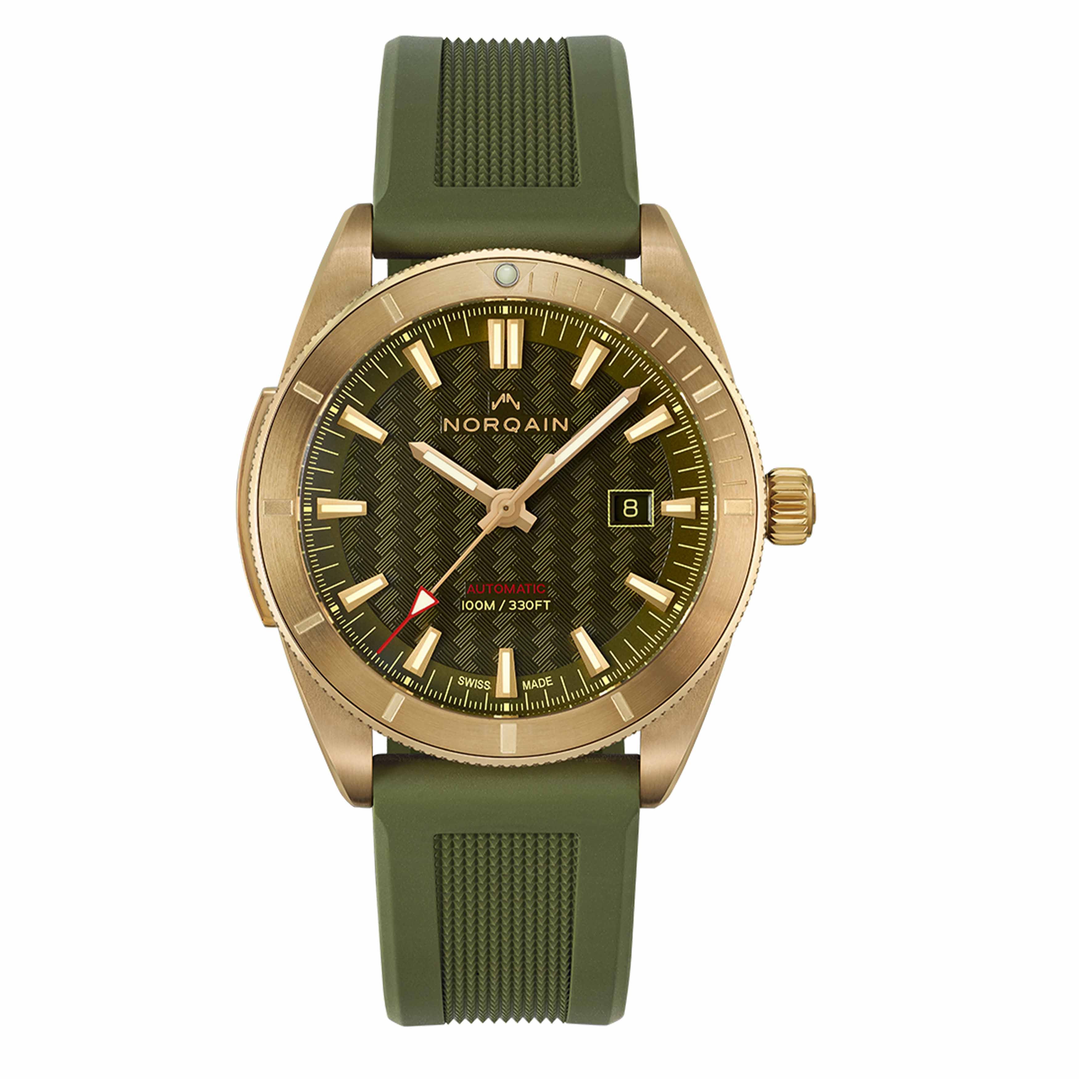 Norqain Adventure Sport Watch  42mm Green Dial  N1000.08Z01.E01.R02