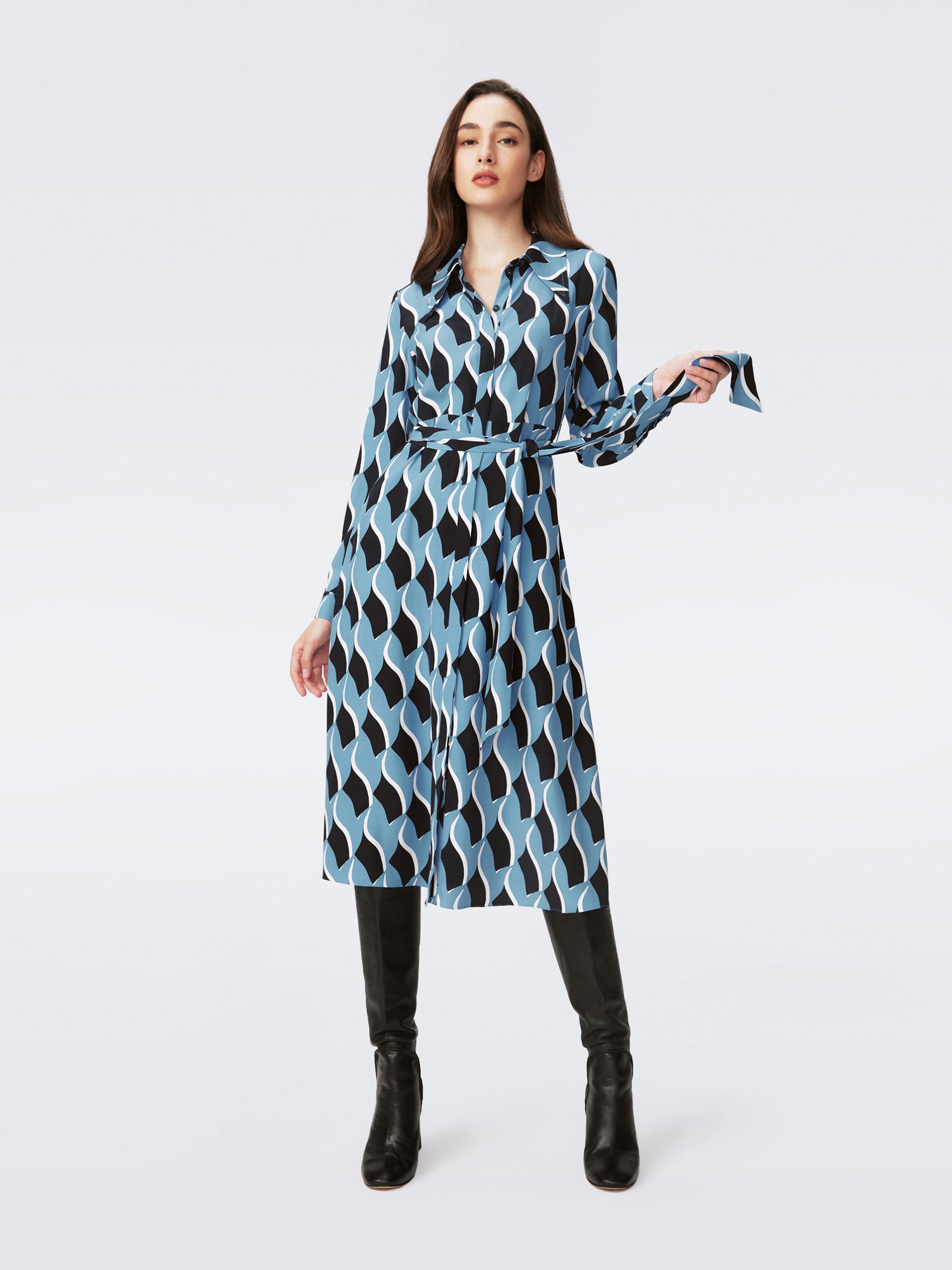 DIANE VON FURSTENBERG Gizelle Jacquard Dress