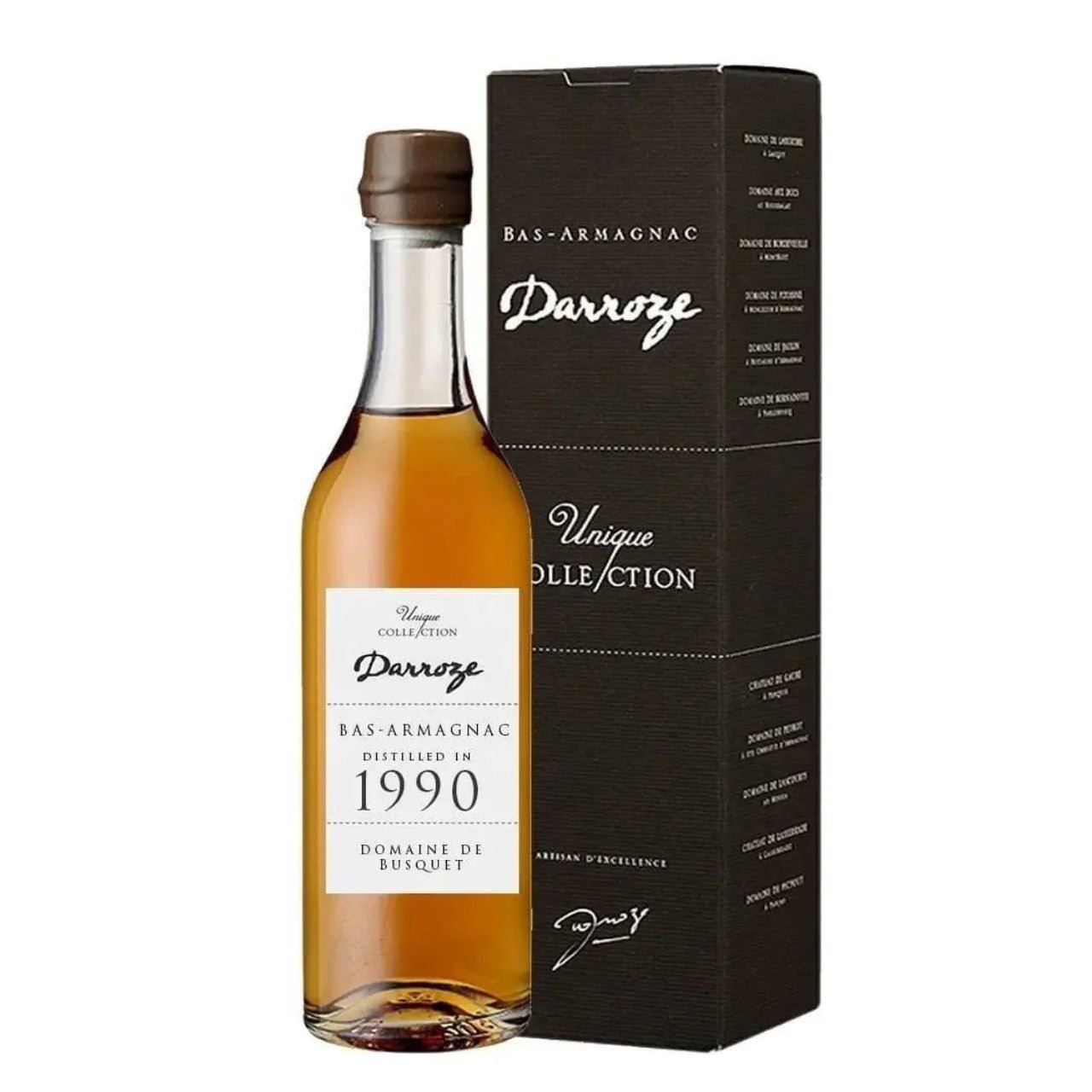 FRANCIS DARROZE Darroze 1990 Domaine de Busquet Armagnac 49.8% 200ml