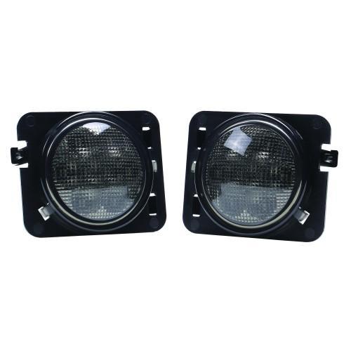 SPEED DEMON *Discontinued* Jeep Wrangler Fender Turn Signal (Smoked)   Pair (10 20174)
