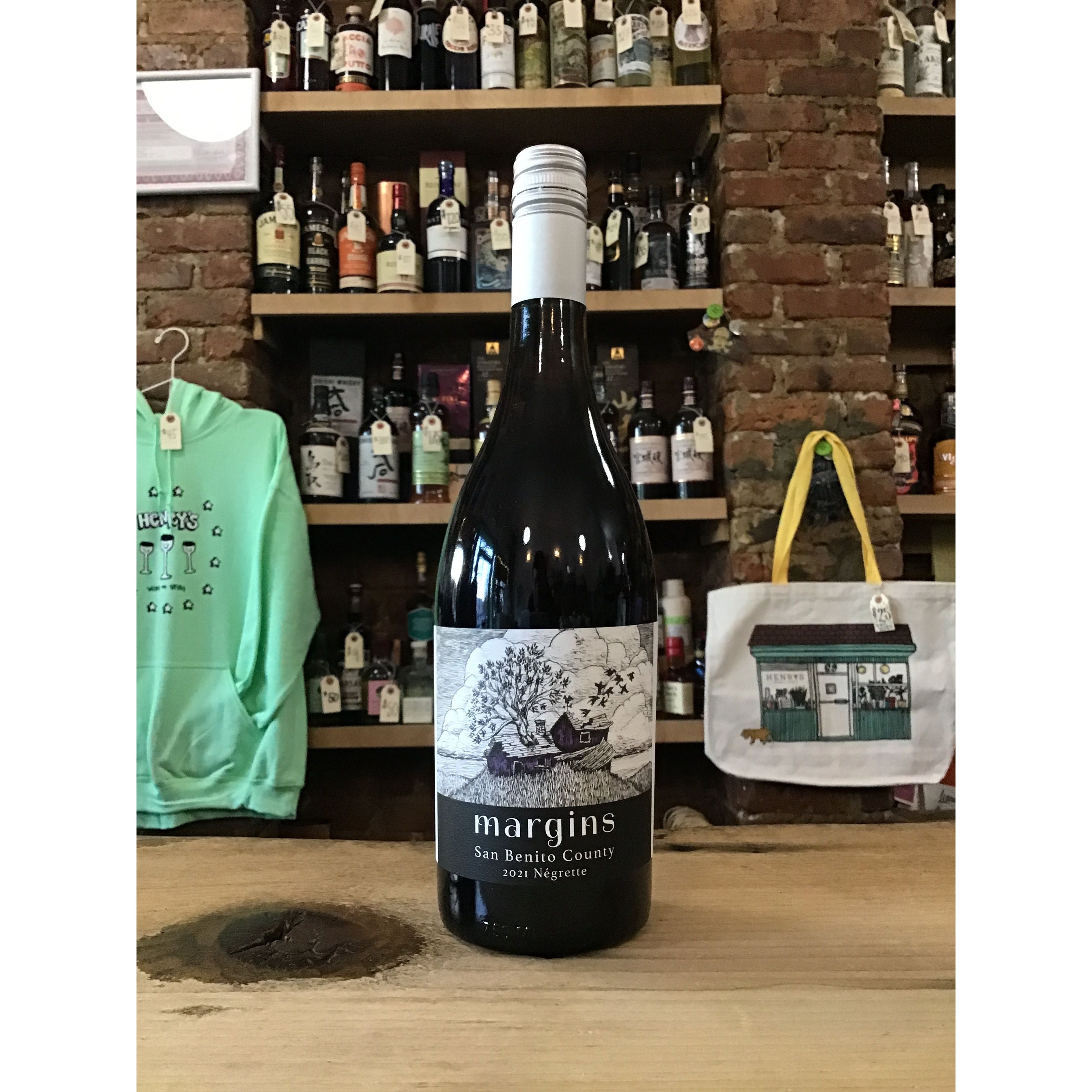 ZEV ROVINE SELECTIONS Margins Wine, San Benito Négrette (2021)