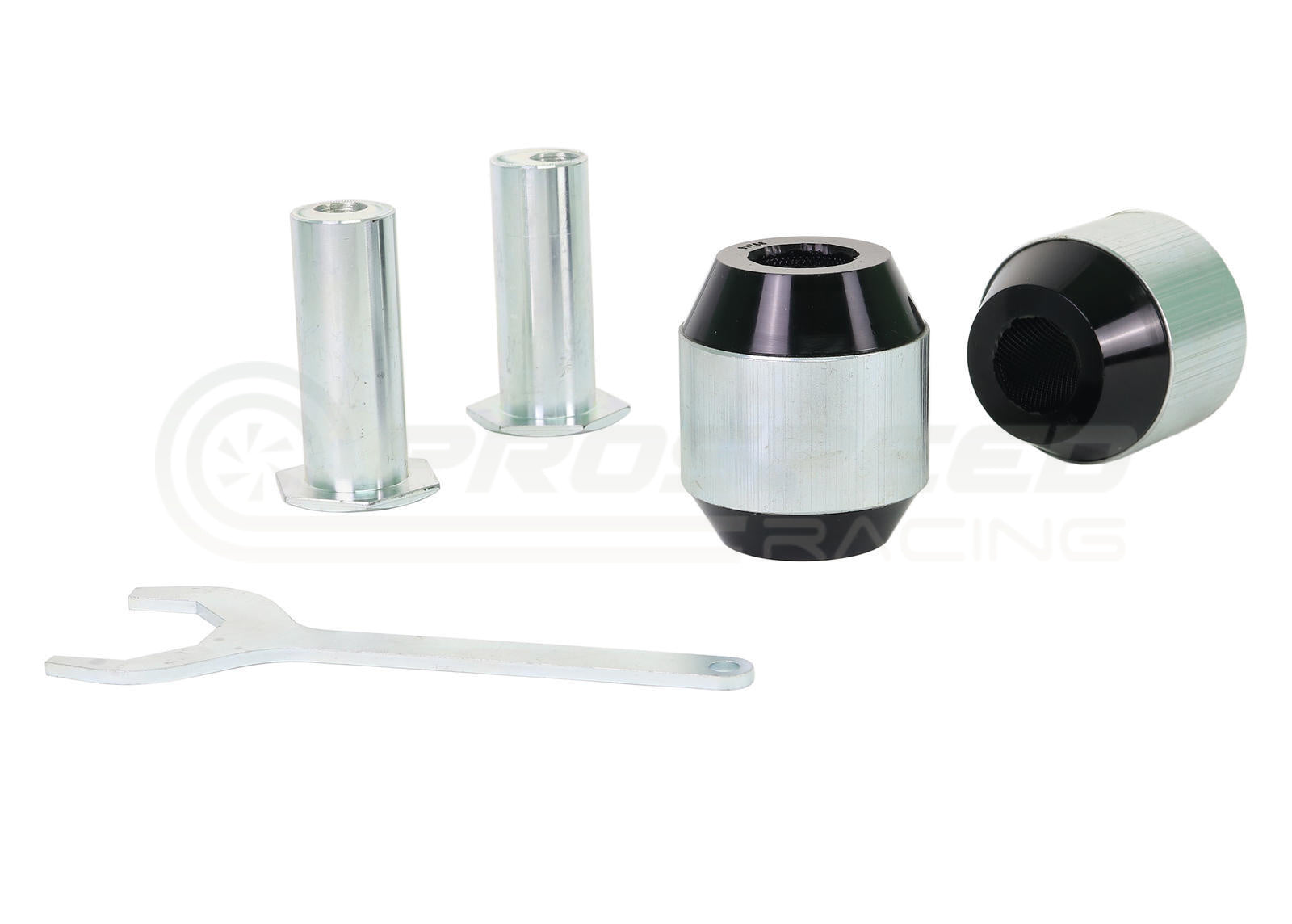 Whiteline Front Radius Arm Lower Bushing Kit Caster Incr