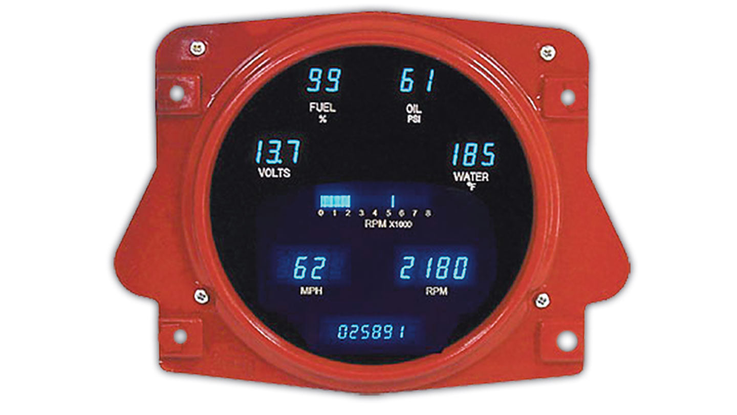 TOMS OFFROAD Digital Display Speedometer, 66 77 Ford Bronco