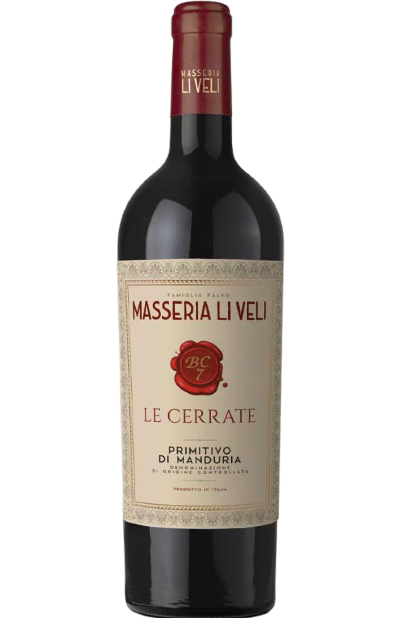 Masseria li Veli   Le Cerrate Primitivo di Manduria DOC 75cl