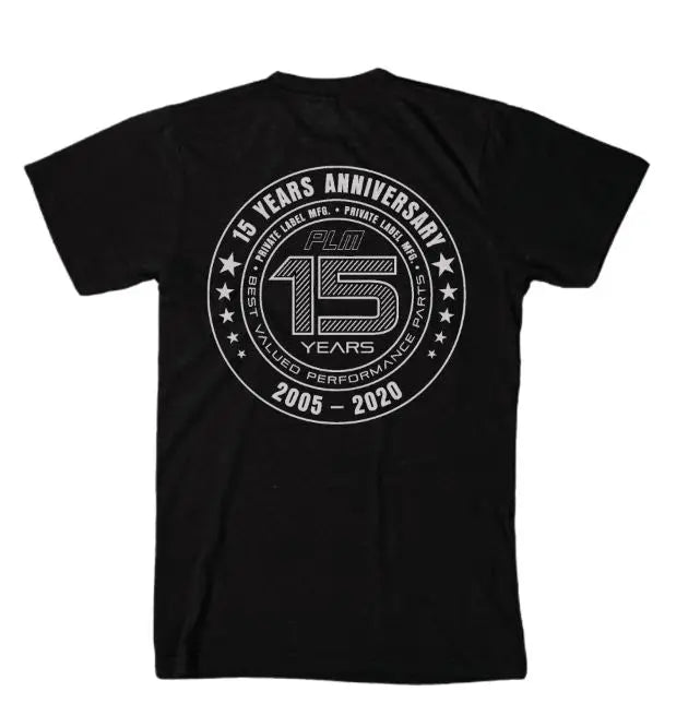PLM 15 Years Anniversary T Shirt Limited Edition