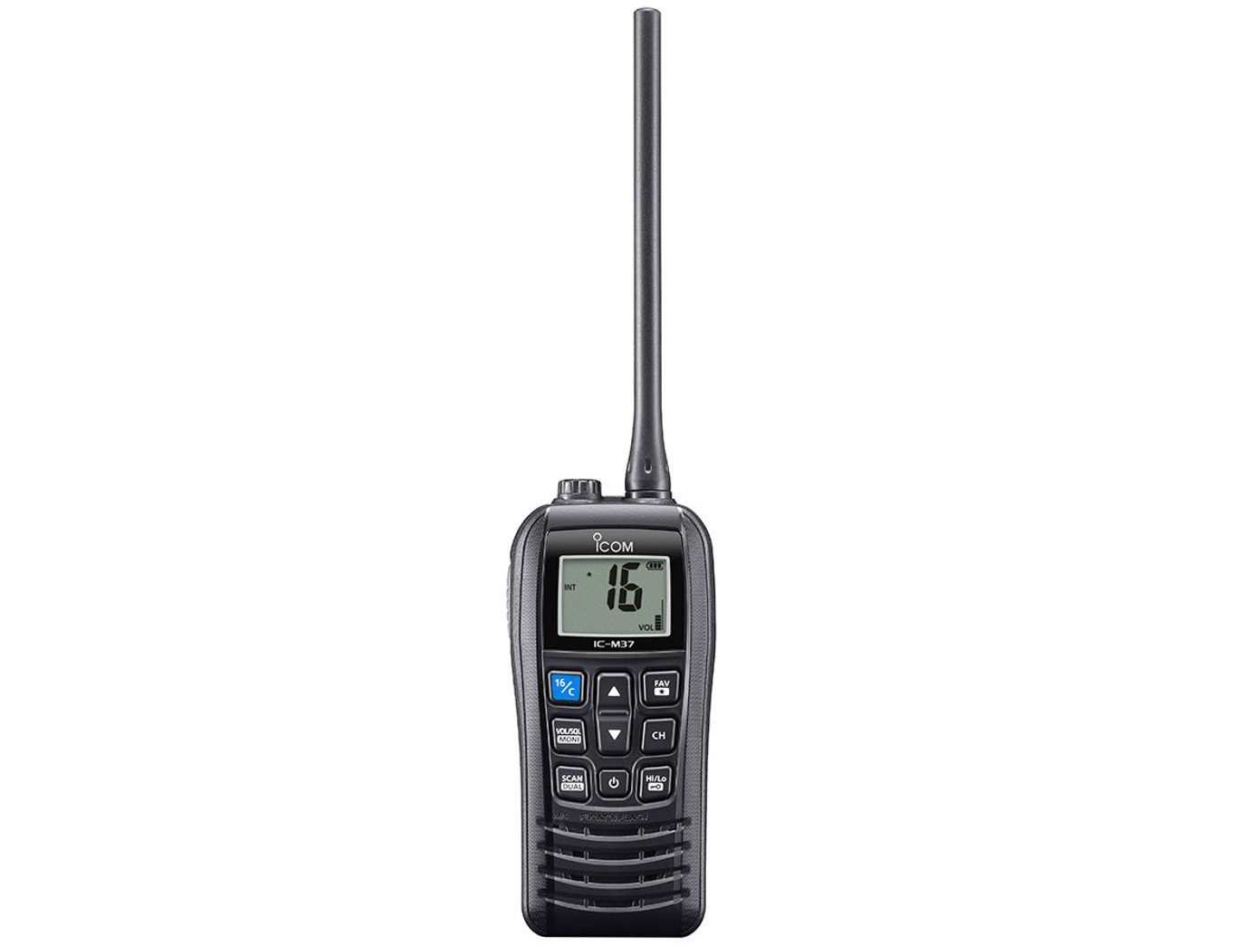 THE WETWORKS ICOM IC M37E Buoyant VHF Marine Transceiver