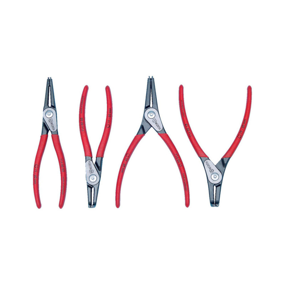 WURTH Porsche Circlip Pliers Set 4 Pieces  07140230