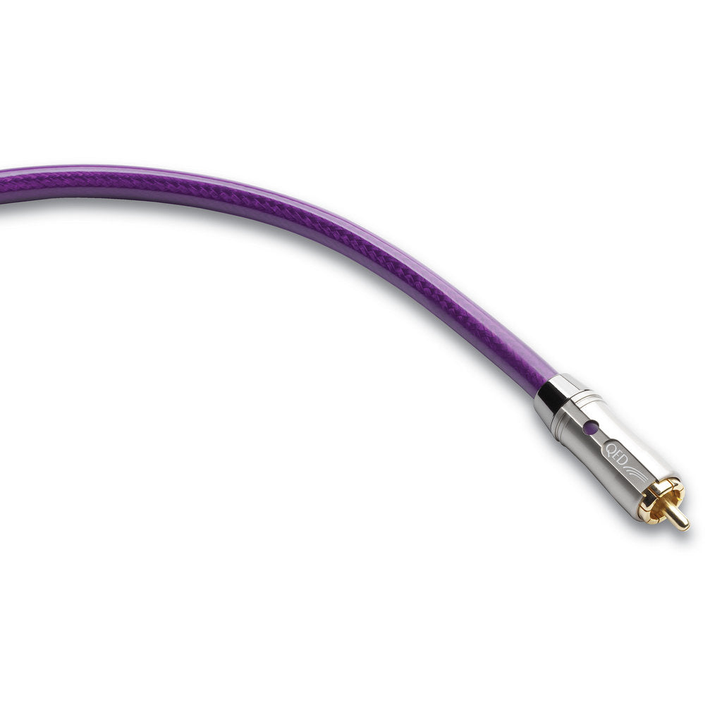 QED Reference Digital Audio 40 RCA coaxial cable, removal