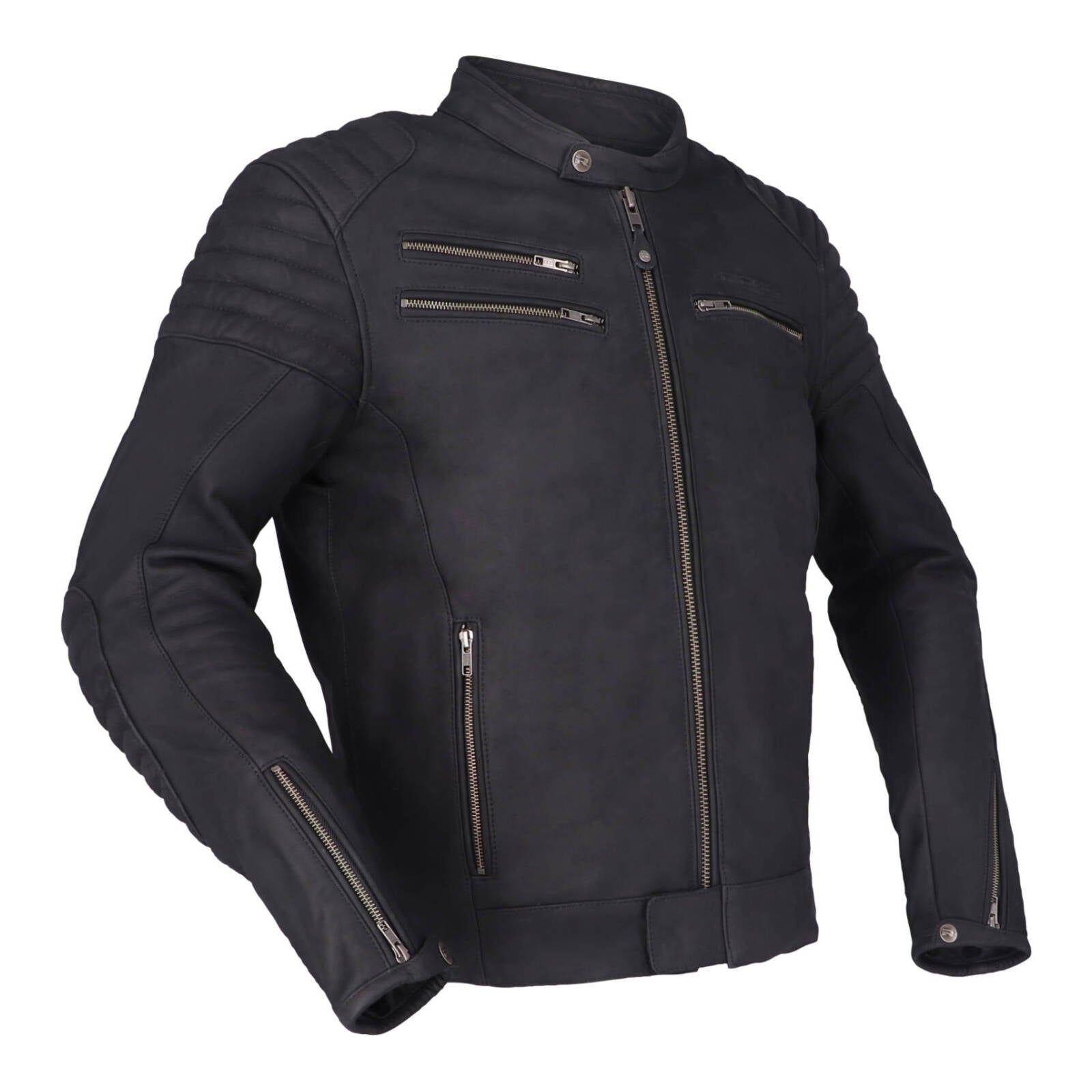 Richa Charleston Leather Jacket   Black