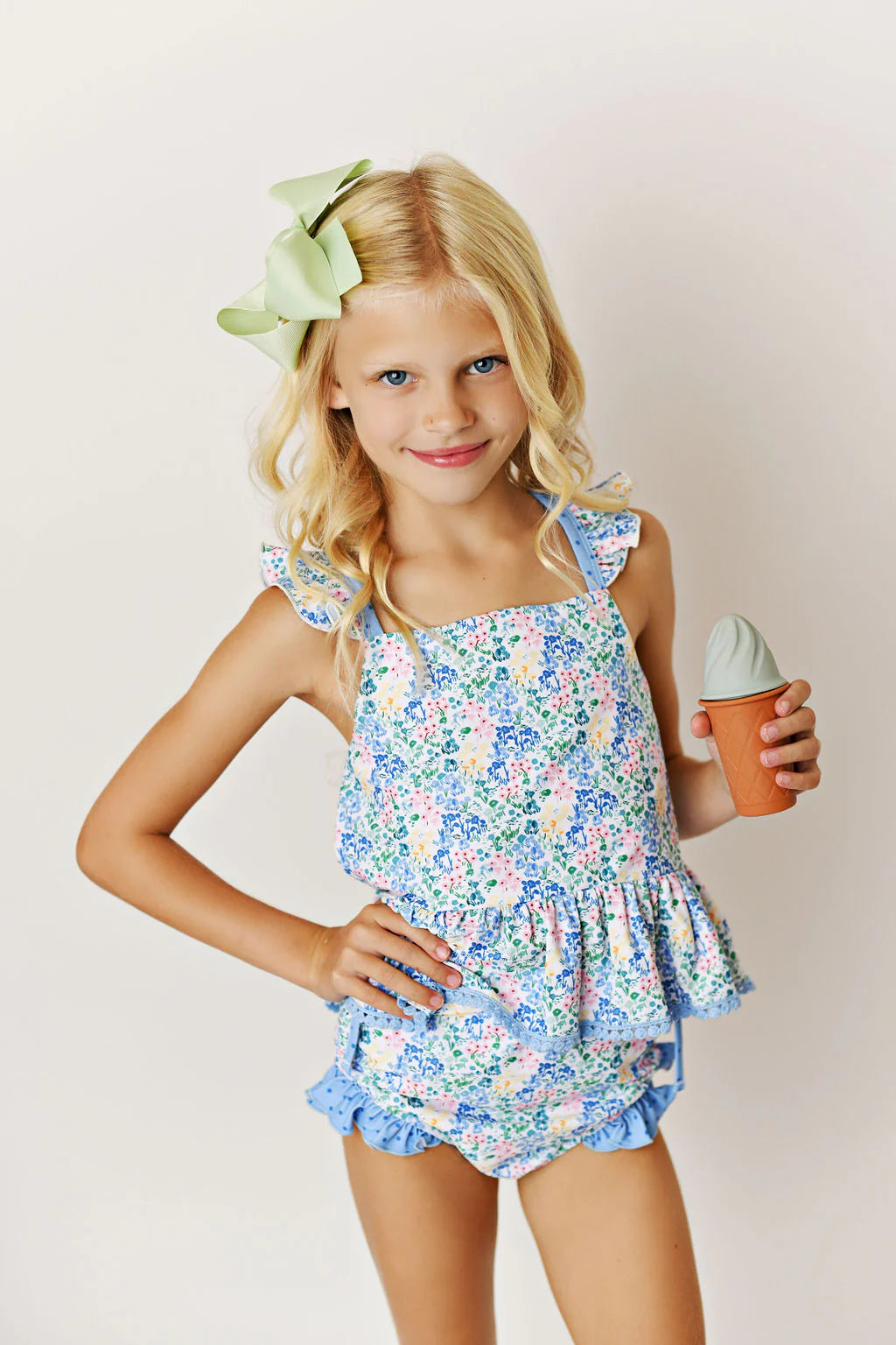 SWOON BABY Watercolor Garden Tunic Swimmy