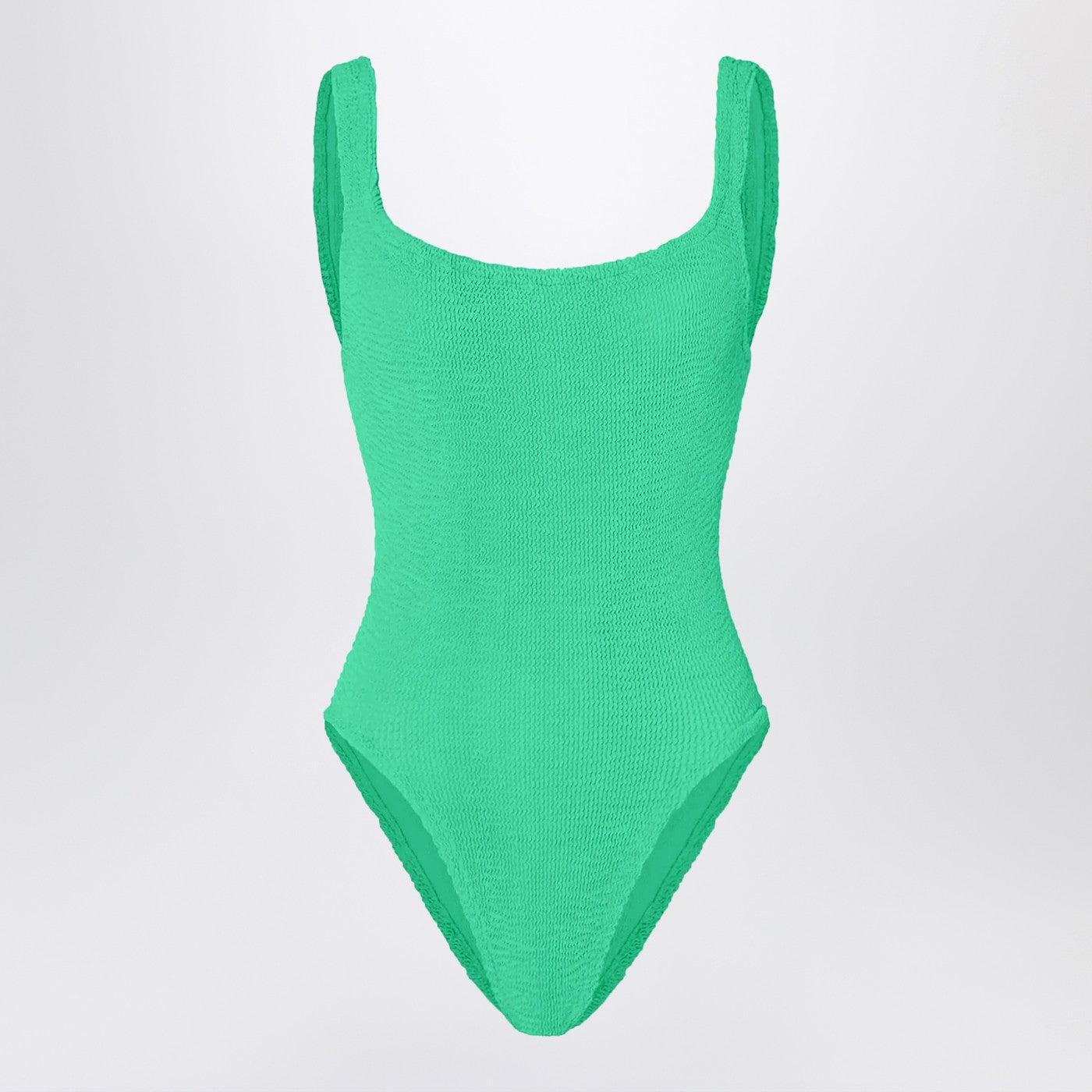 Hunza G Square One Piece Swimsuit In Emerald Green