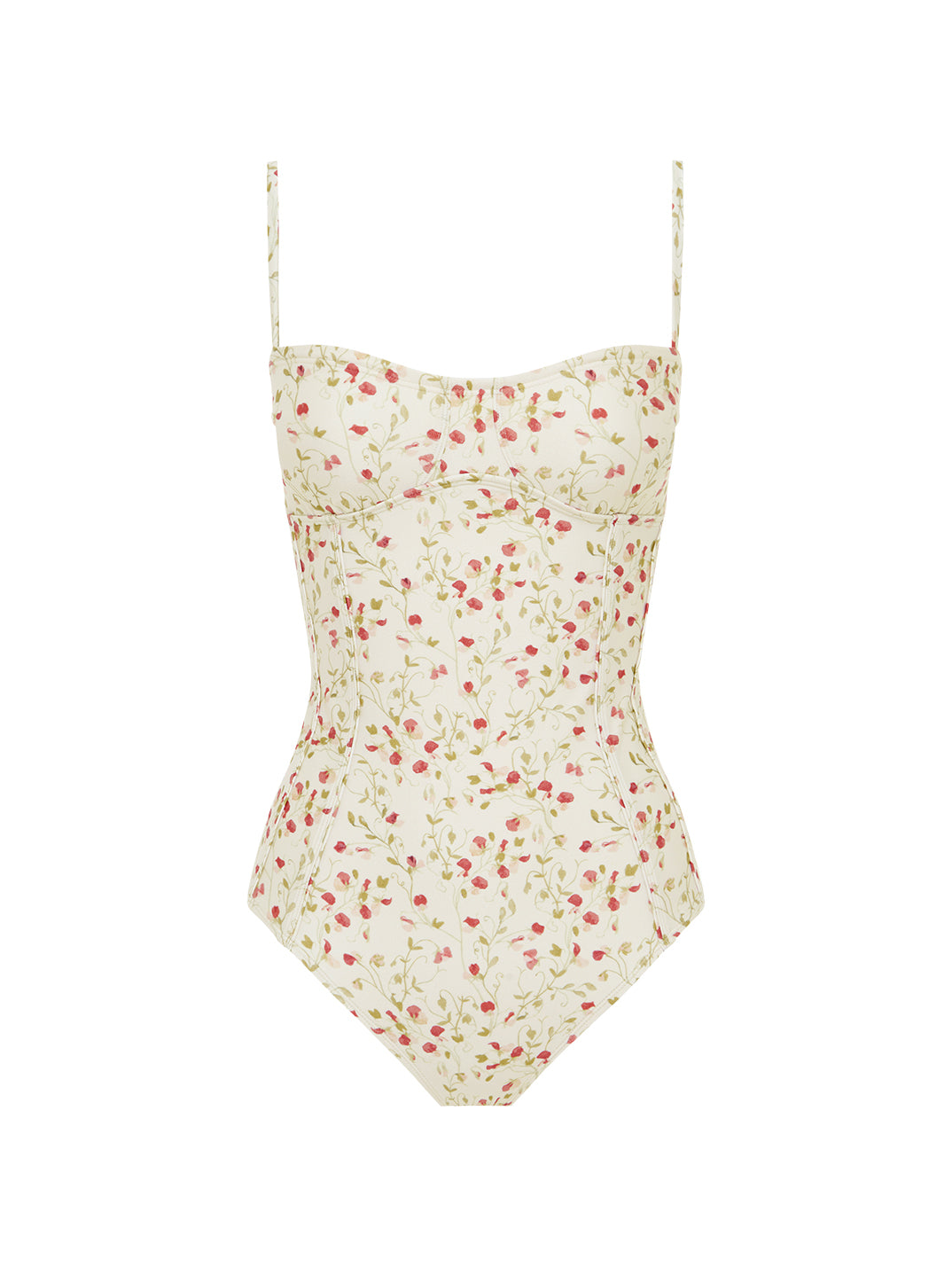 PEONY Boudoir Sweet Pea One Piece Swimsuit