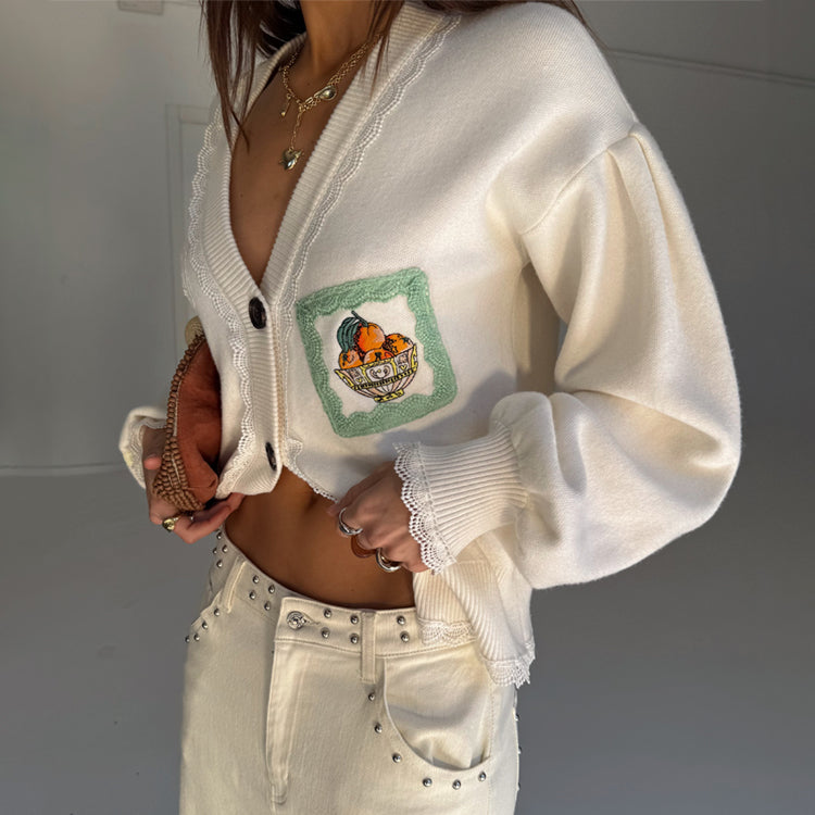 NEVER FULLY DRESSED Isla Hannah Cardigan