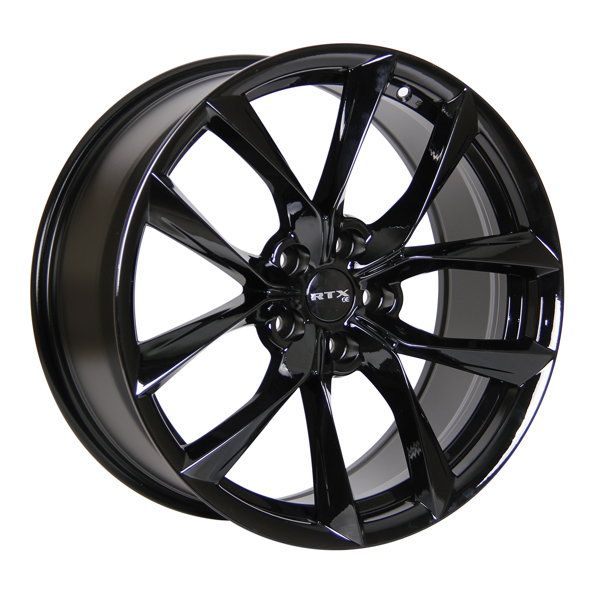 RTXWHEELS 19x8.5 Alloy Wheel   RTX Spider 082735 Gloss Black , with 5x114.3 Bolt Pattern , 35.0 Offset , 64.1 HubBore