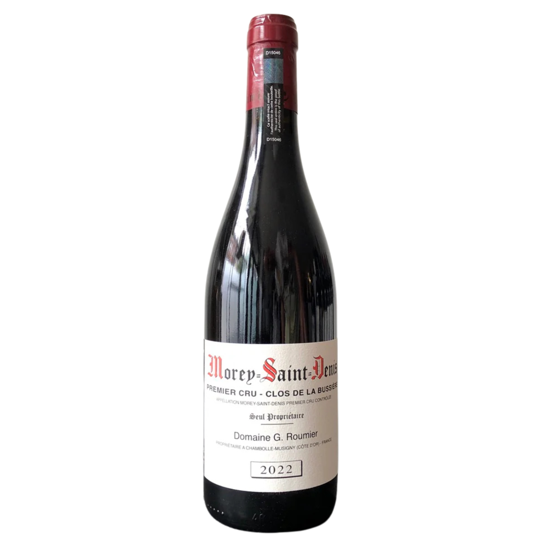 PERRINE'S WINE SHOP 2022 Domaine G. Roumier Morey Saint Denis 1er Cru "Clos de la Bussière", Burgundy, France